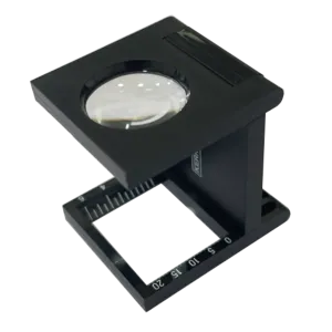 Folding Magnifying Sewing Thread Counter Linen Tester ¾" x ¾"