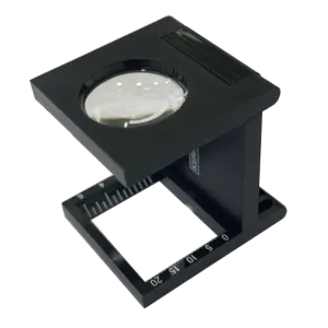 Folding Magnifying Sewing Thread Counter Linen Tester ¾" x ¾"