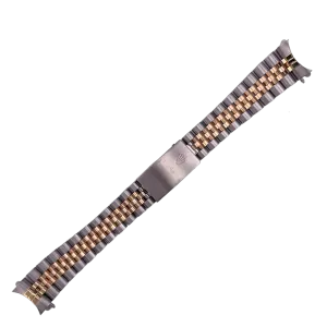 For Rolex 31mm Band 10k Yellow Gold & Stainless Steel Jubilee Bracelet