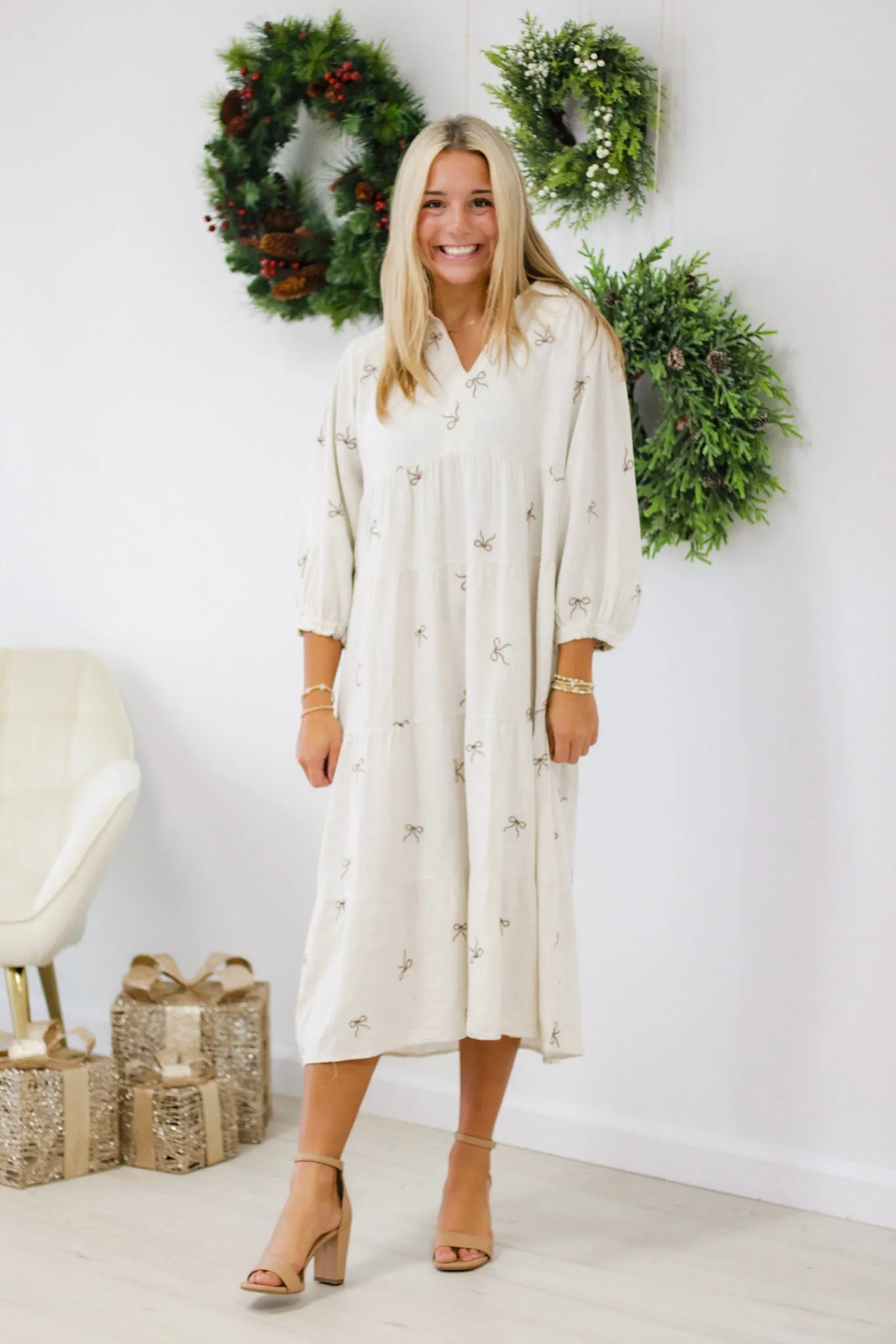 Forever In Love Bow Dress