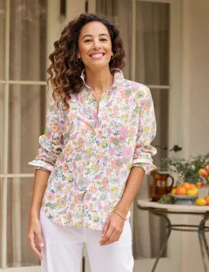 Frank & Eileen - Eileen Relaxed Classic Linen Button Up Shirt - Multicolor Floral