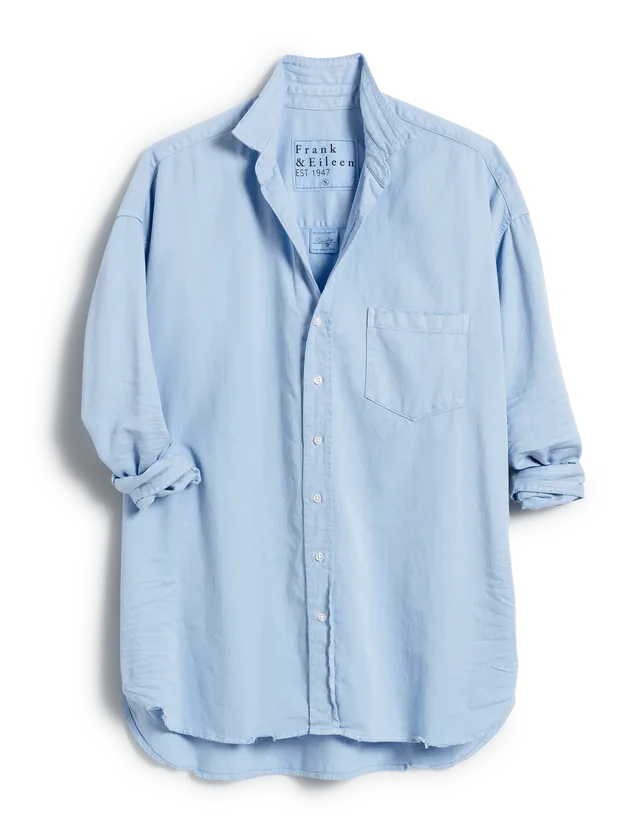 Frank & Eileen - Shirley Oversized Button-Up Shirt - Glacier