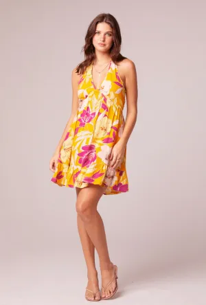 Free Love Halter Mini Dress