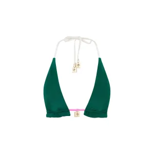 Frill Halter Bralette Bikini Top - Siren Song