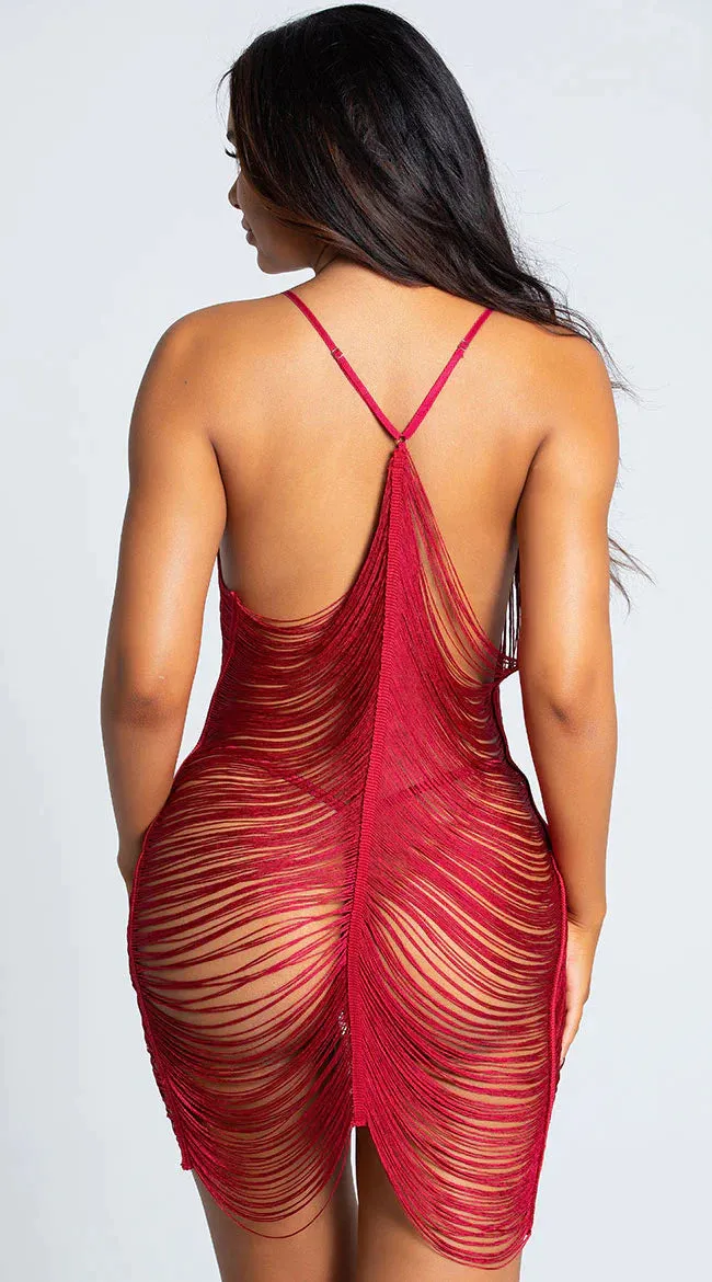 Fringed Beauty Chemise Egypt Set