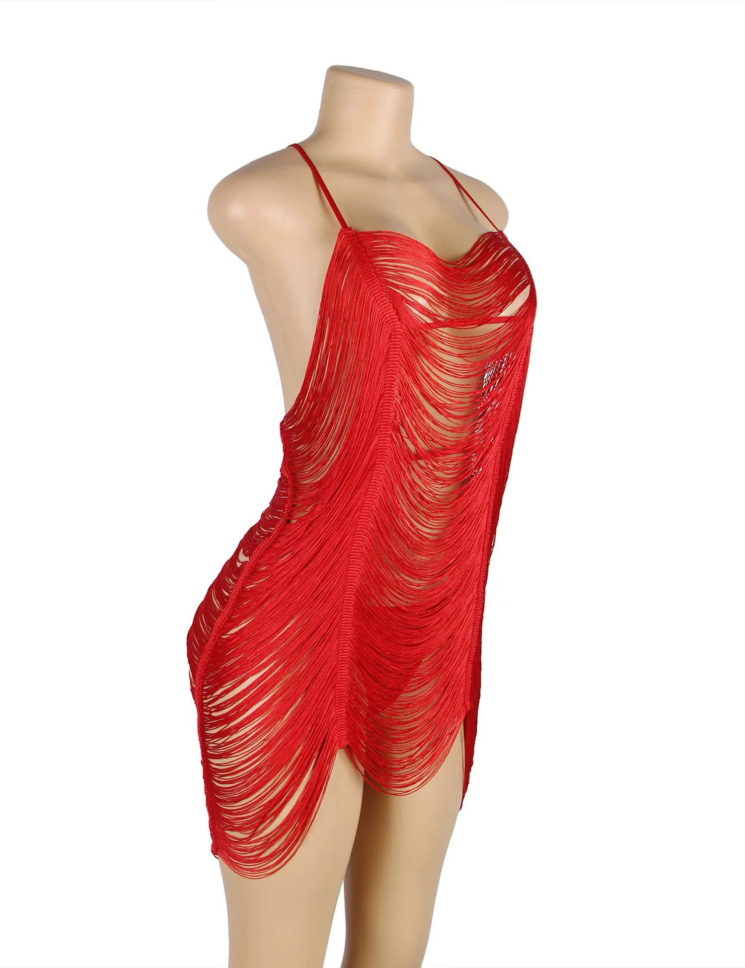Fringed Beauty Chemise Egypt Set