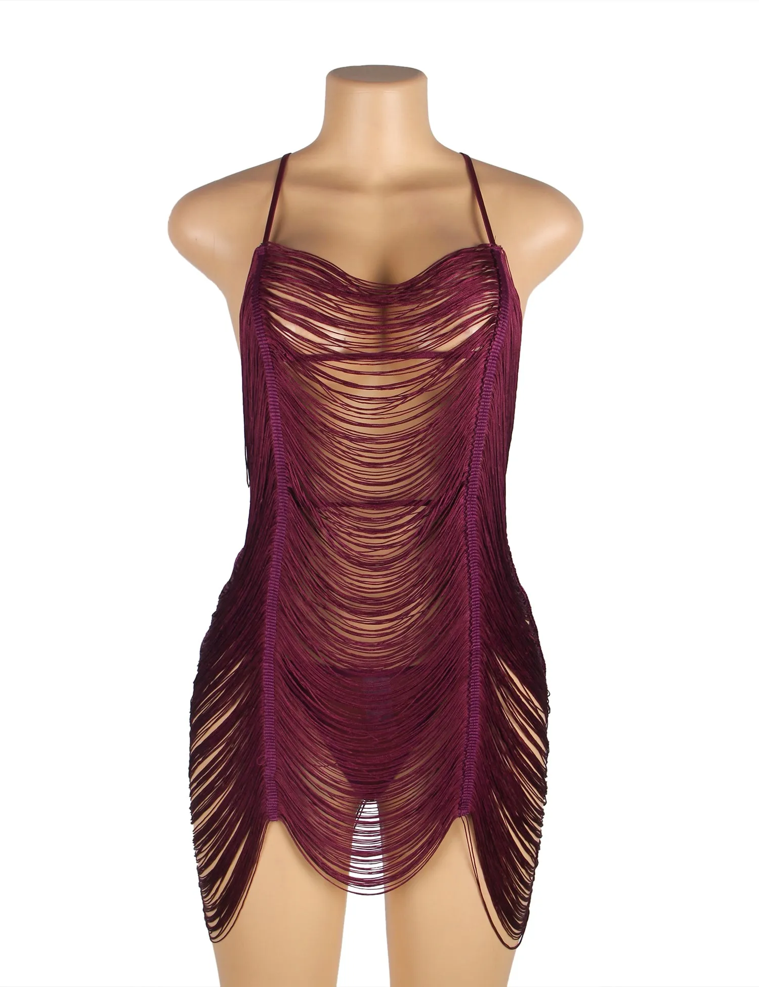 Fringed Beauty Chemise Egypt Set