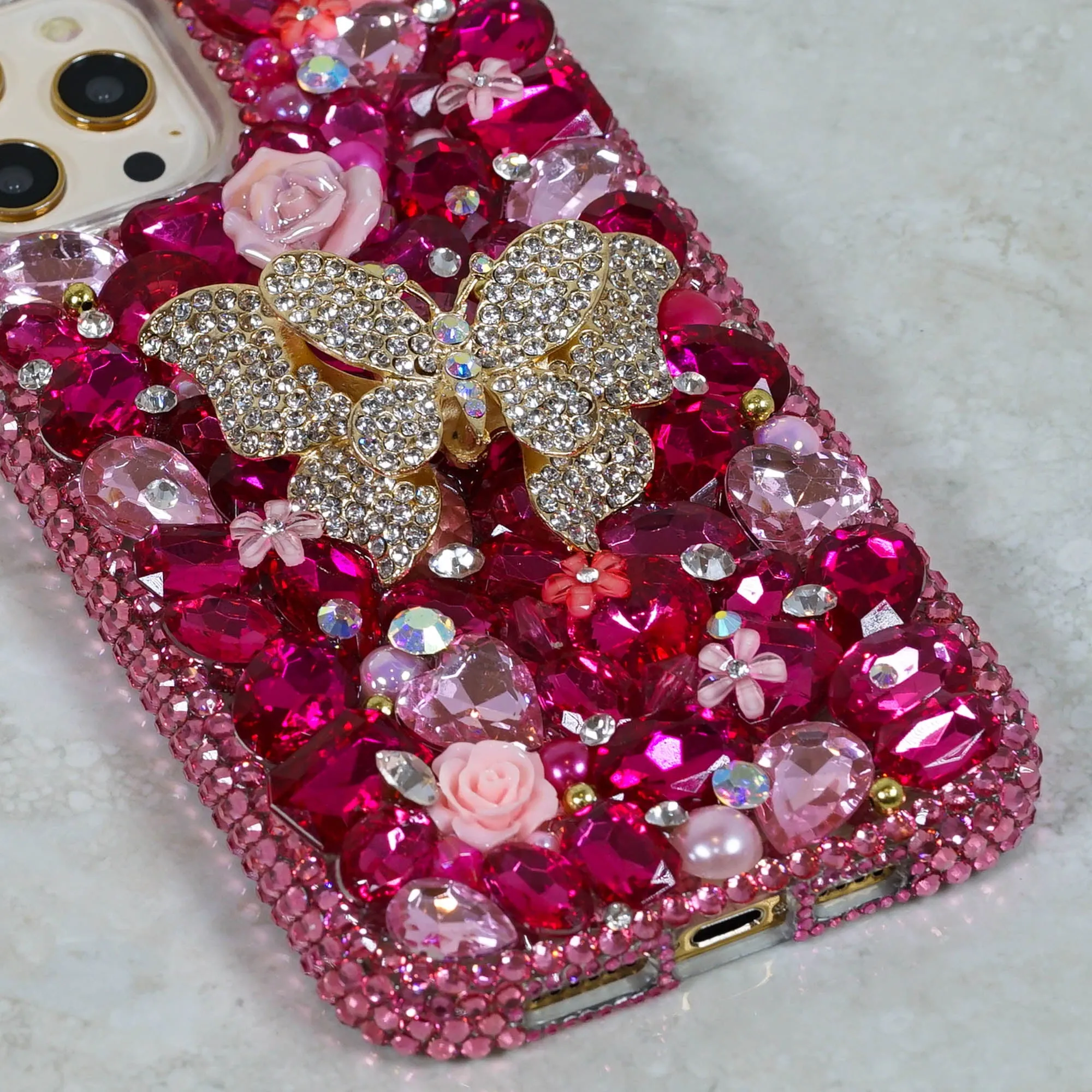 Fuchsia Butterfly Design (style 398)