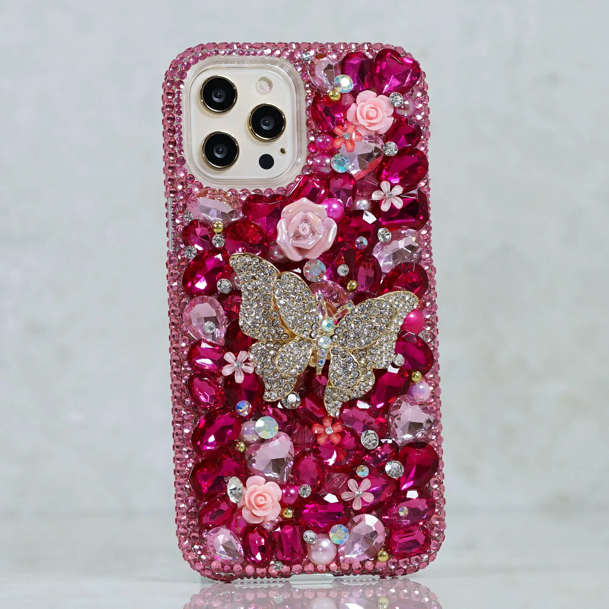 Fuchsia Butterfly Design (style 398)