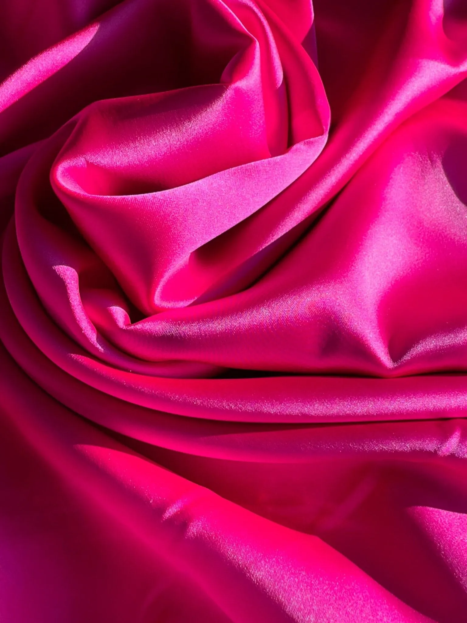 Fuchsia Satin Fabric