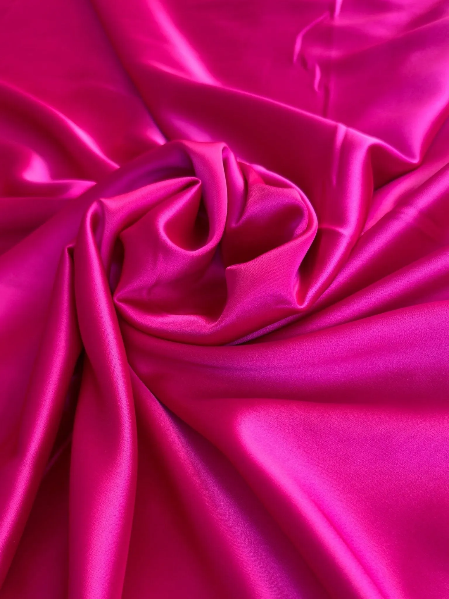 Fuchsia Satin Fabric