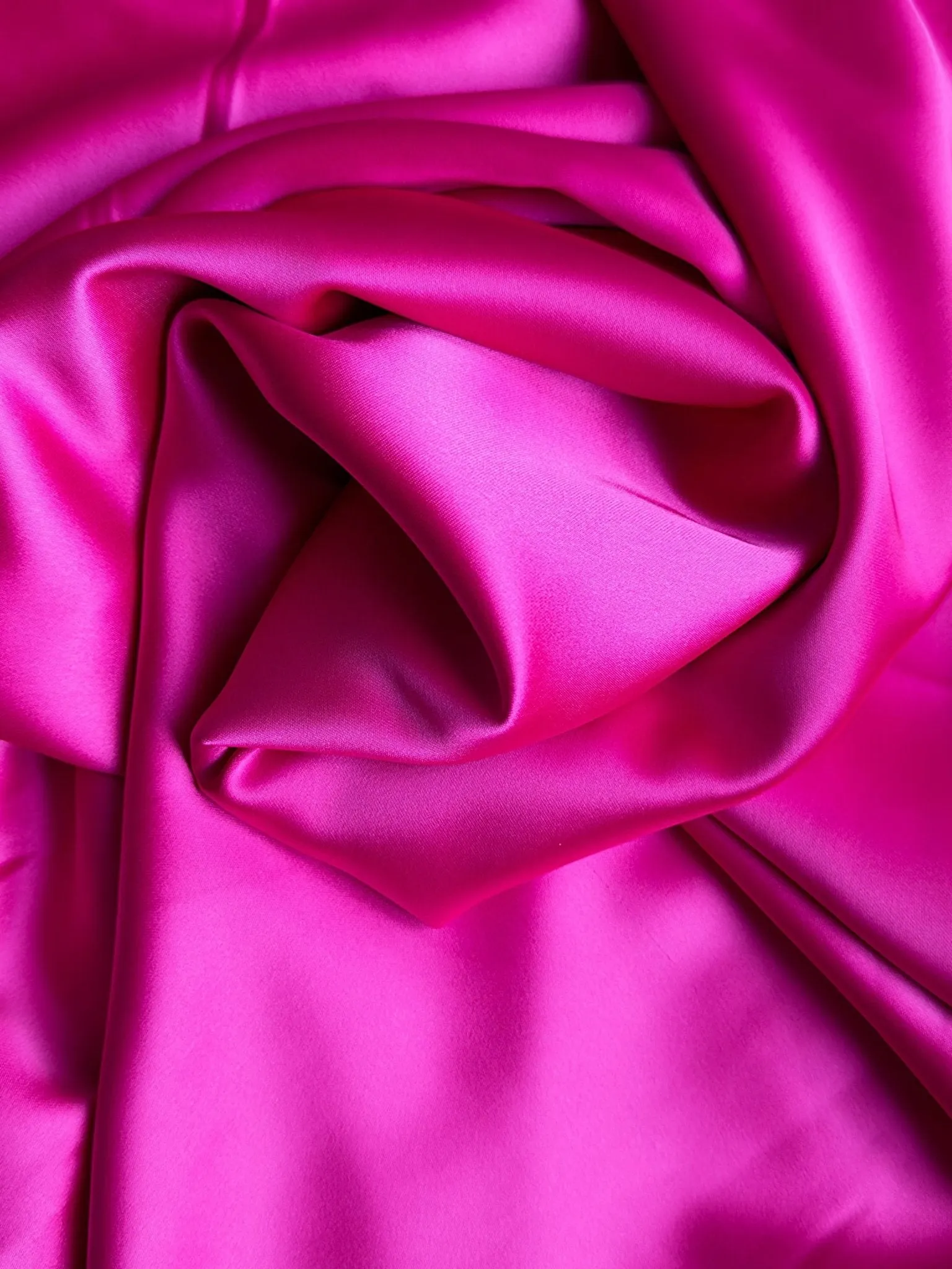 Fuchsia Satin Fabric