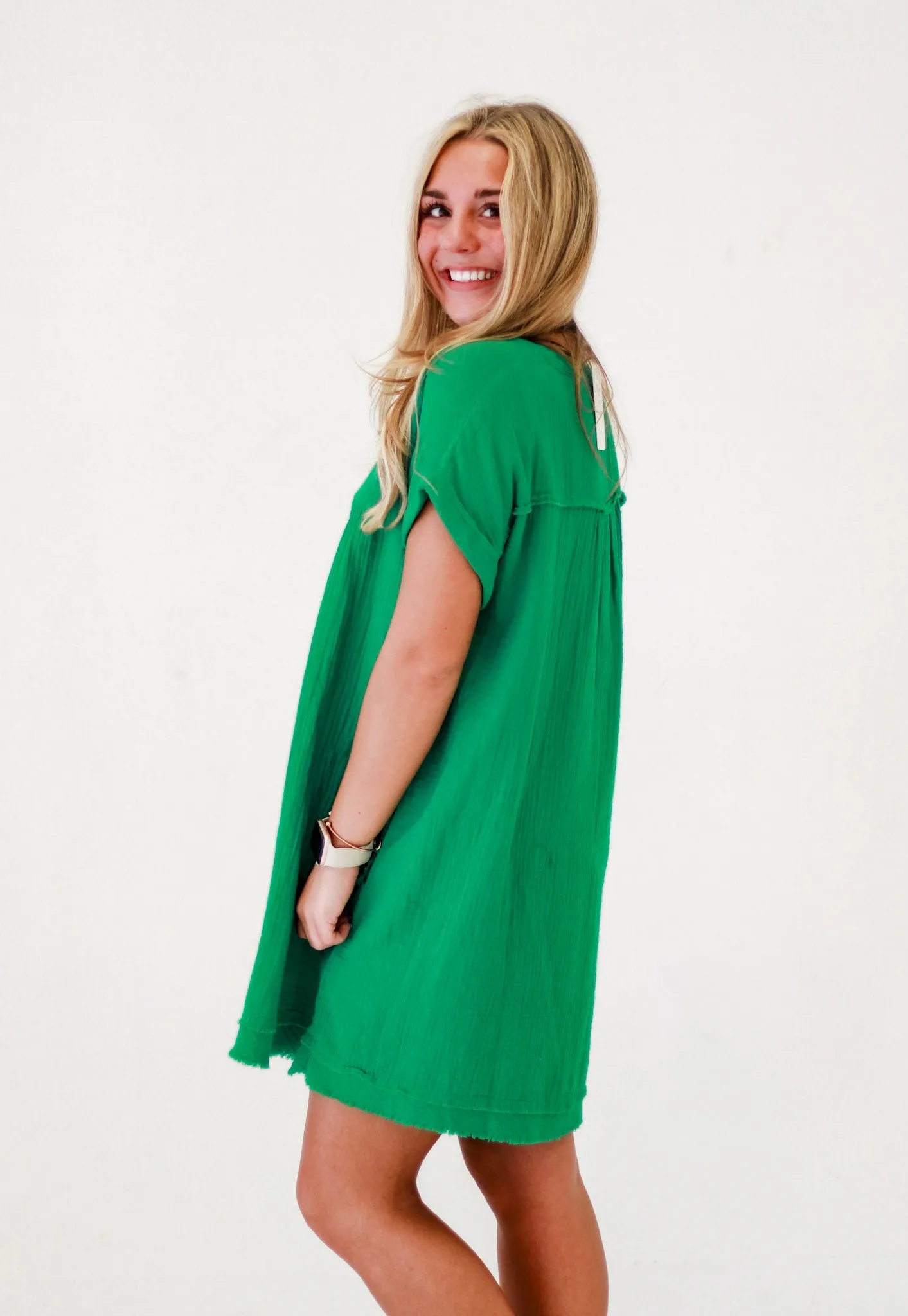 Future Ready Kelly Green Dress