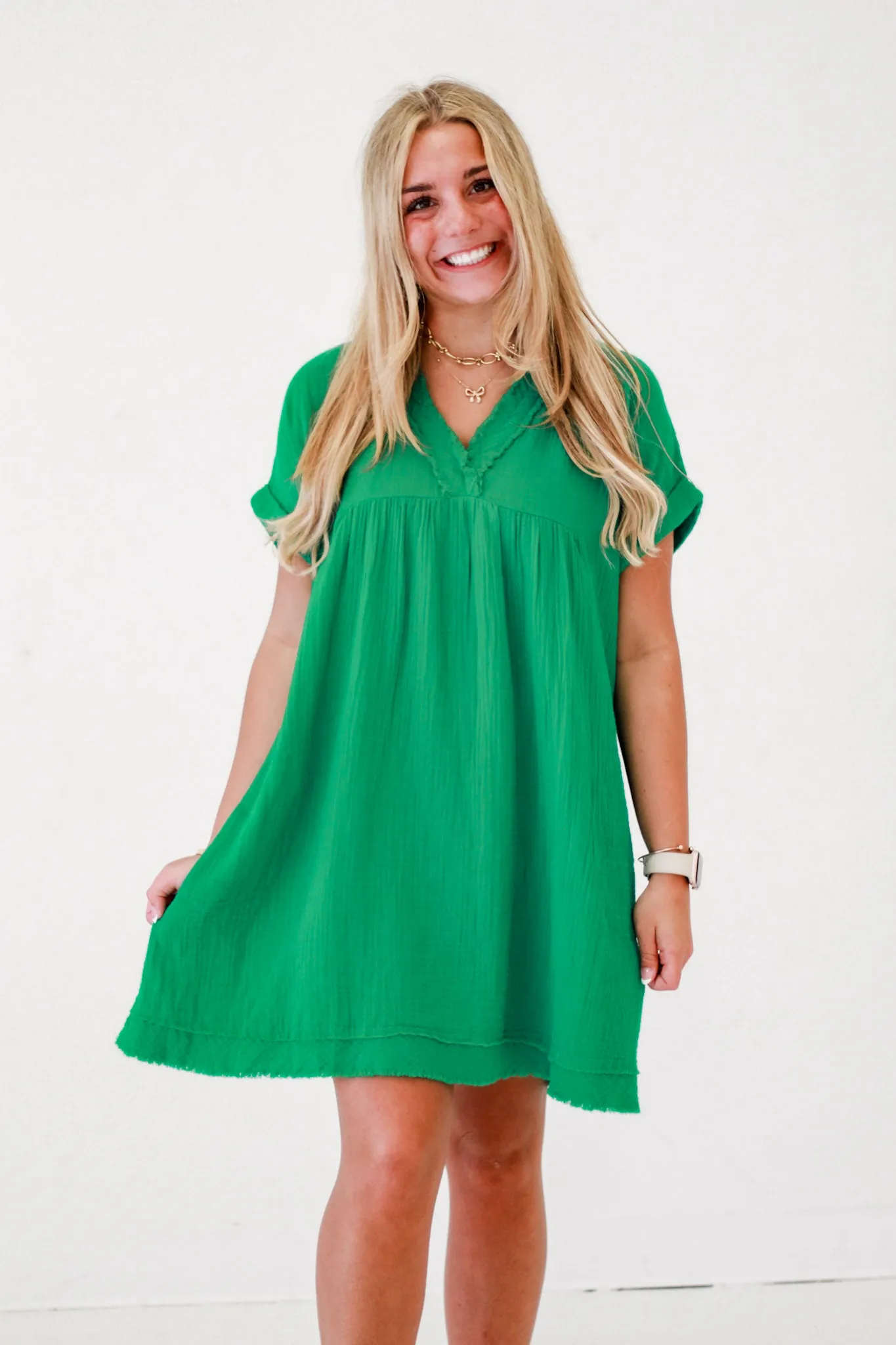 Future Ready Kelly Green Dress
