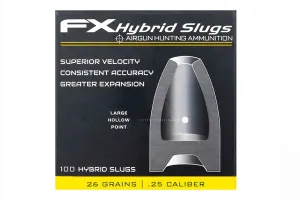 FX Airguns Hybrid Slugs 26g .25cal