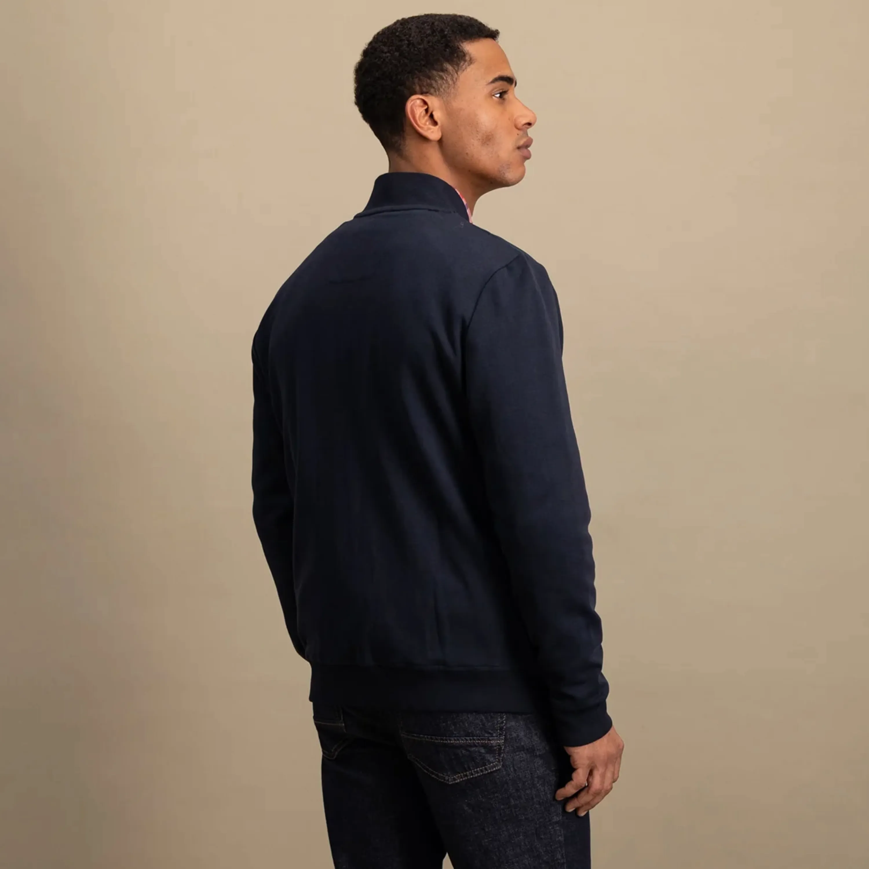 Fynch-Hatton Hybrid Jacket - Navy