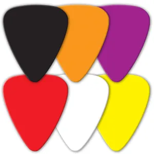 G-Poly ISO Shape Printed Picks - Double Sided