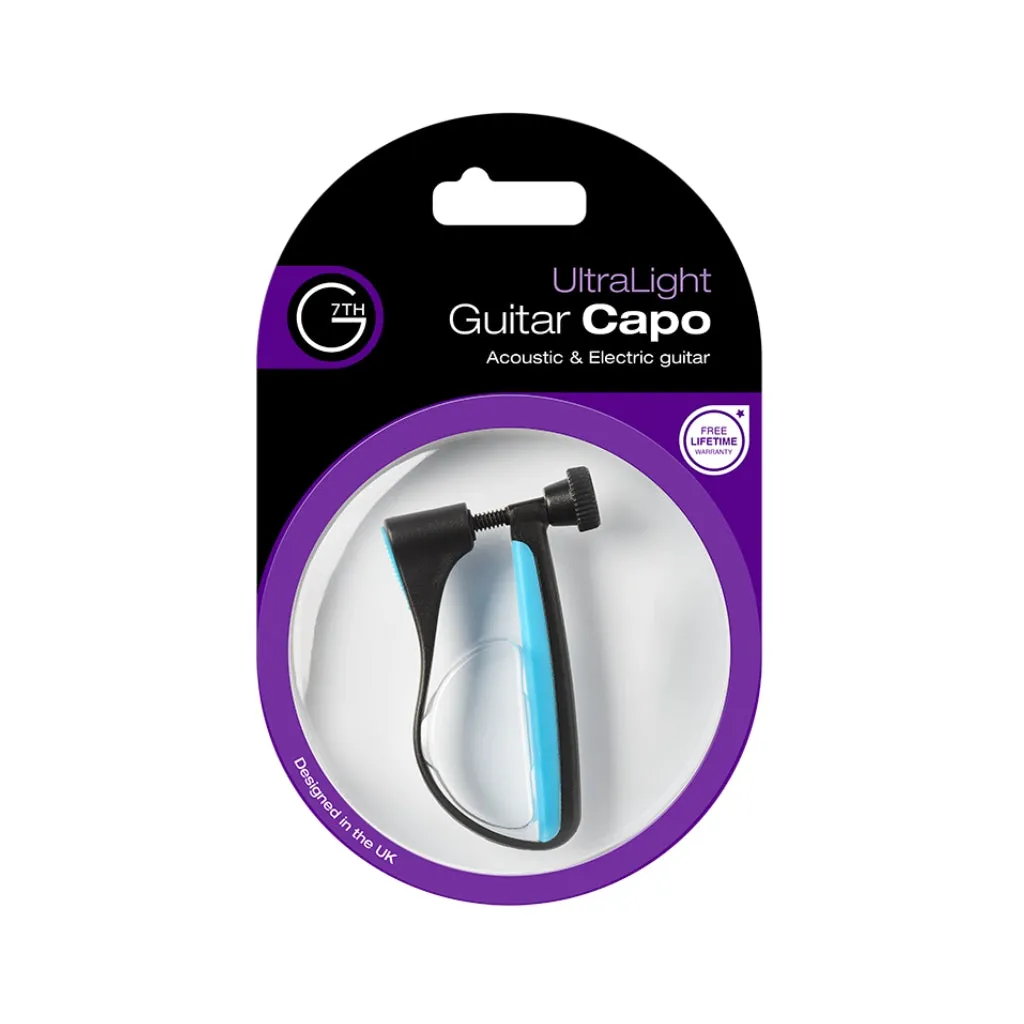 G7th Ultralight Blue Guitar Capo