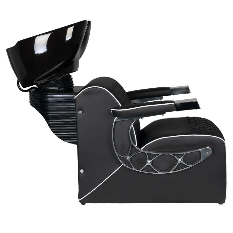 Gabbiano Barber Hair Wash Unit Simone Black