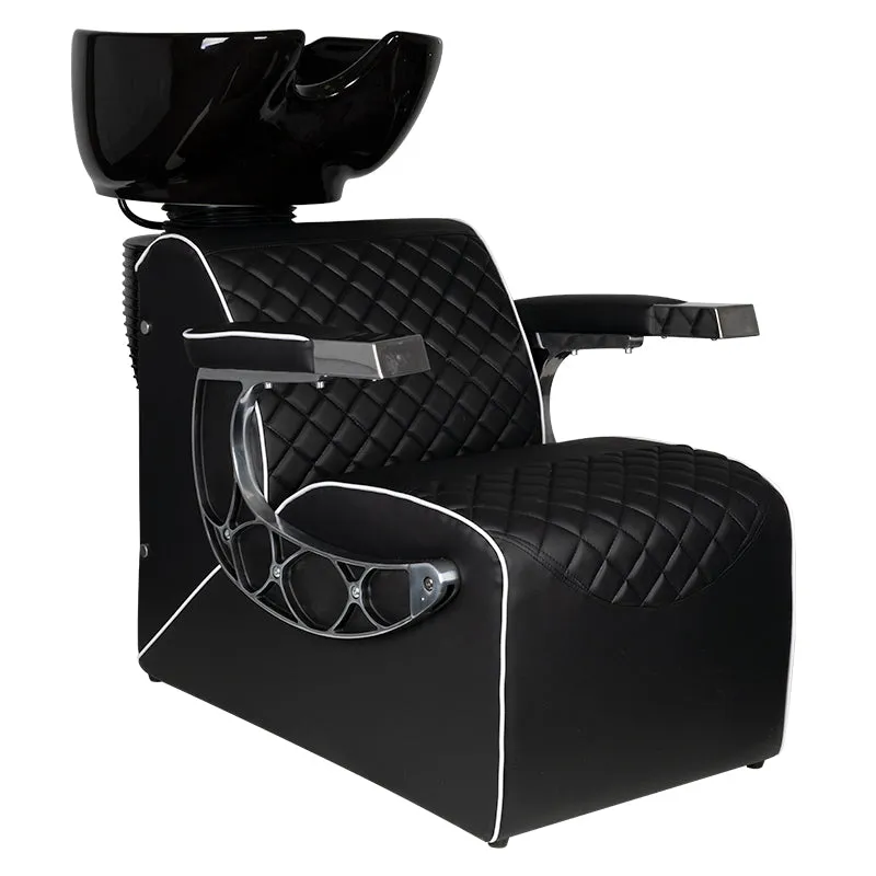 Gabbiano Barber Hair Wash Unit Simone Black