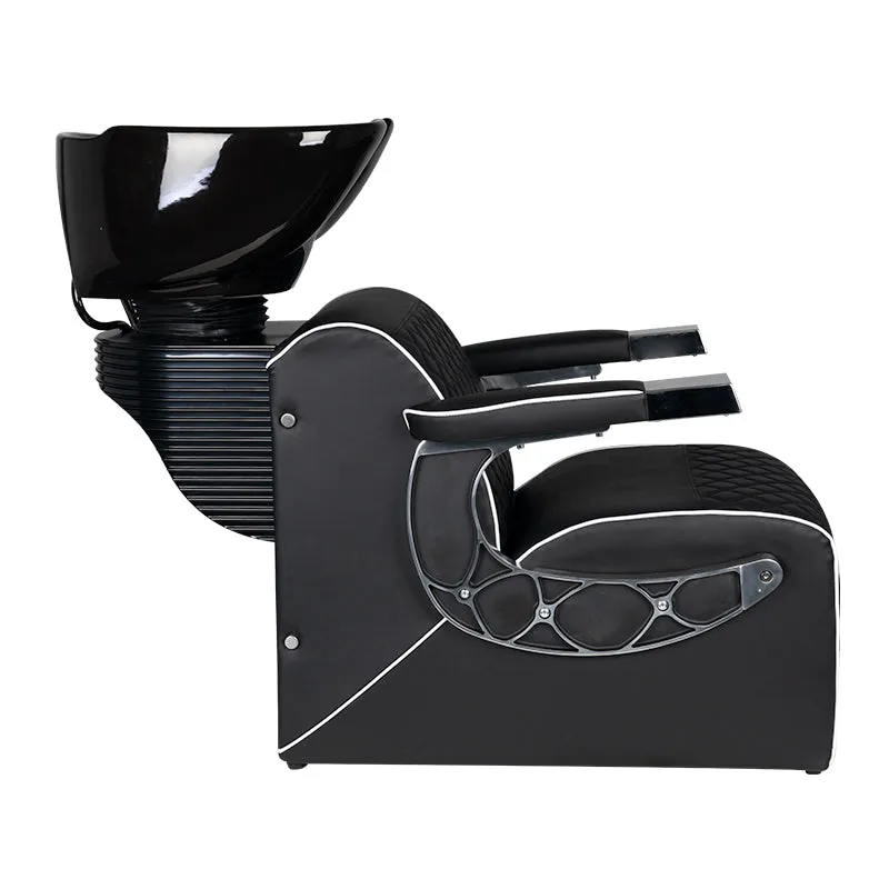 Gabbiano Barber Hair Wash Unit Simone Black
