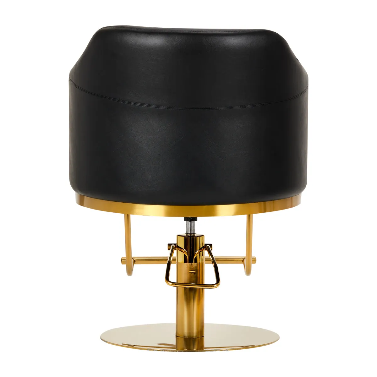 Gabbiano Hairdressing Chair Burgos Black Gold