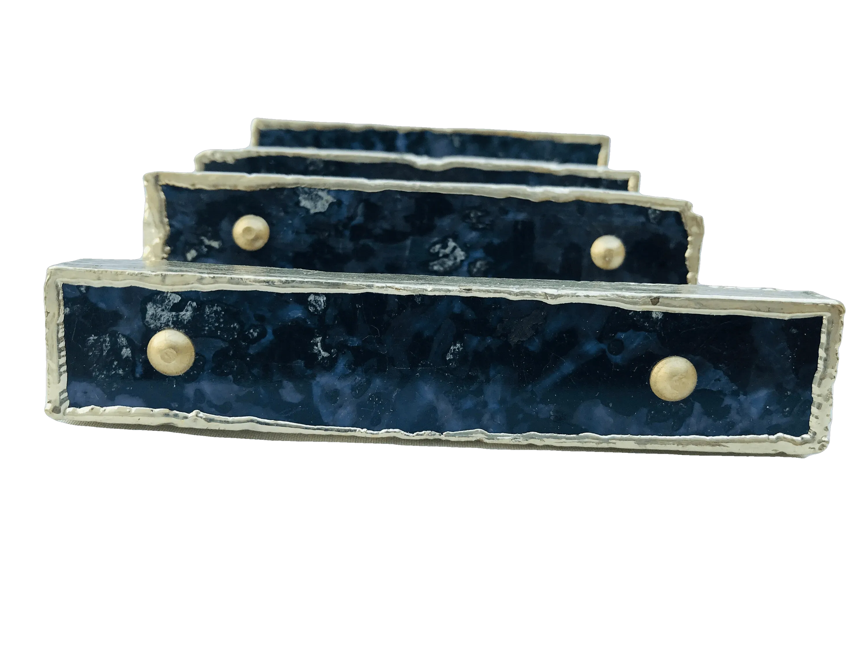 Gabro Agate Cabinet Door Pull Handle - Set of 4