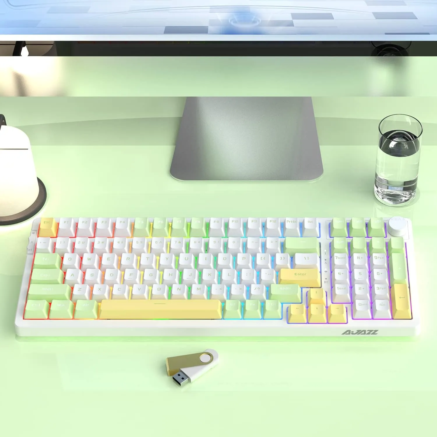 Gaming Hot Swap Mechanical Keyboard 5.0 Wireless