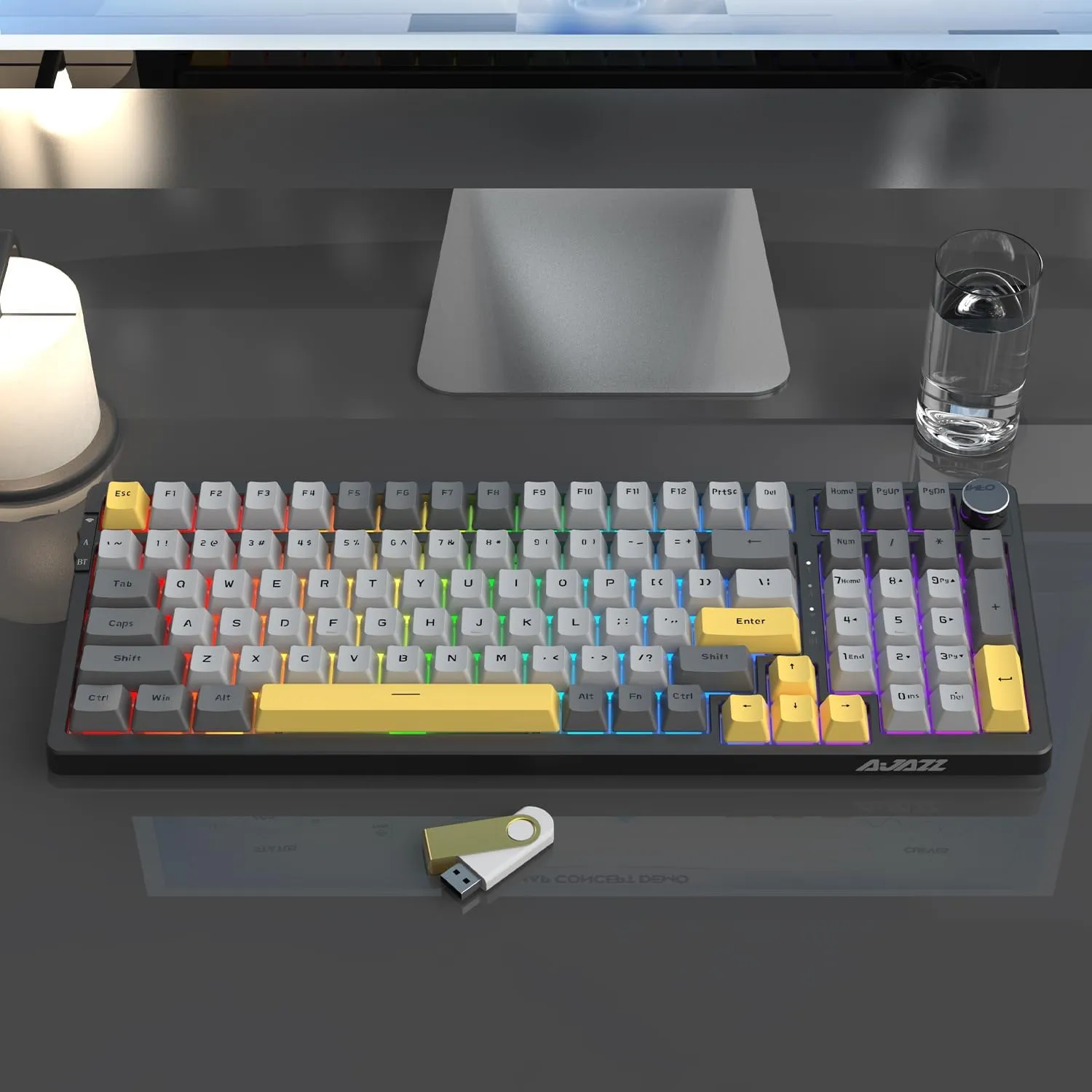 Gaming Hot Swap Mechanical Keyboard 5.0 Wireless