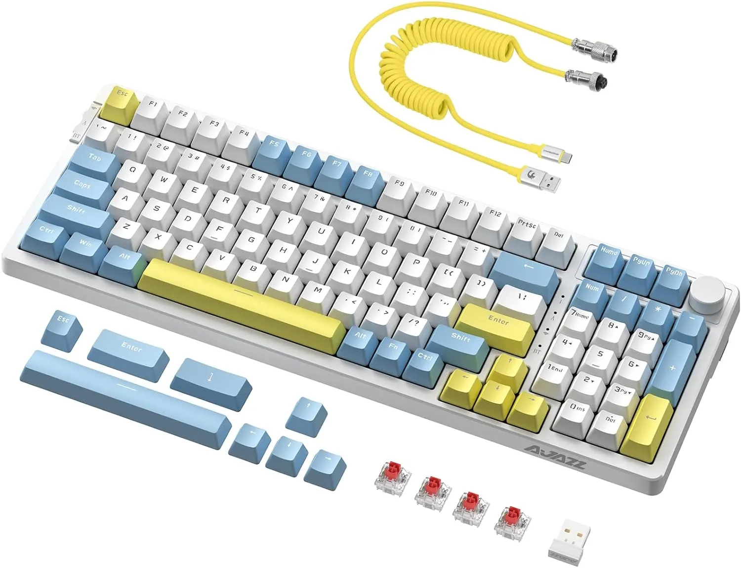Gaming Hot Swap Mechanical Keyboard 5.0 Wireless
