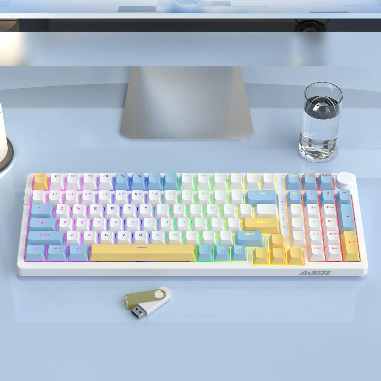 Gaming Hot Swap Mechanical Keyboard 5.0 Wireless