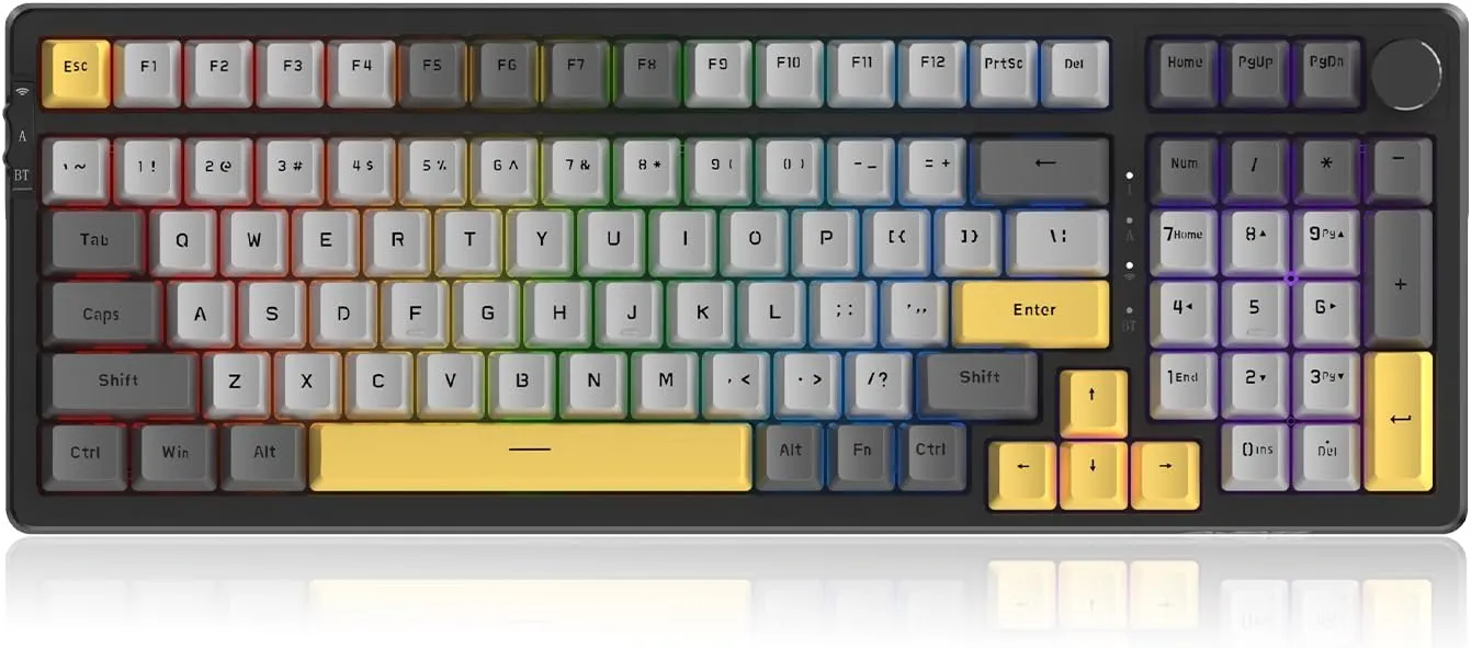 Gaming Hot Swap Mechanical Keyboard 5.0 Wireless