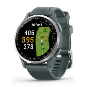 Garmin Approach S44, Twilight with Aluminum Bezel, GPS golf Smartwatch 010-03009-01