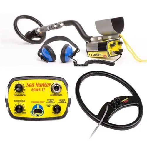 Garrett Sea Hunter Mark II Underwater Metal Detector w/ 2 Search Coils