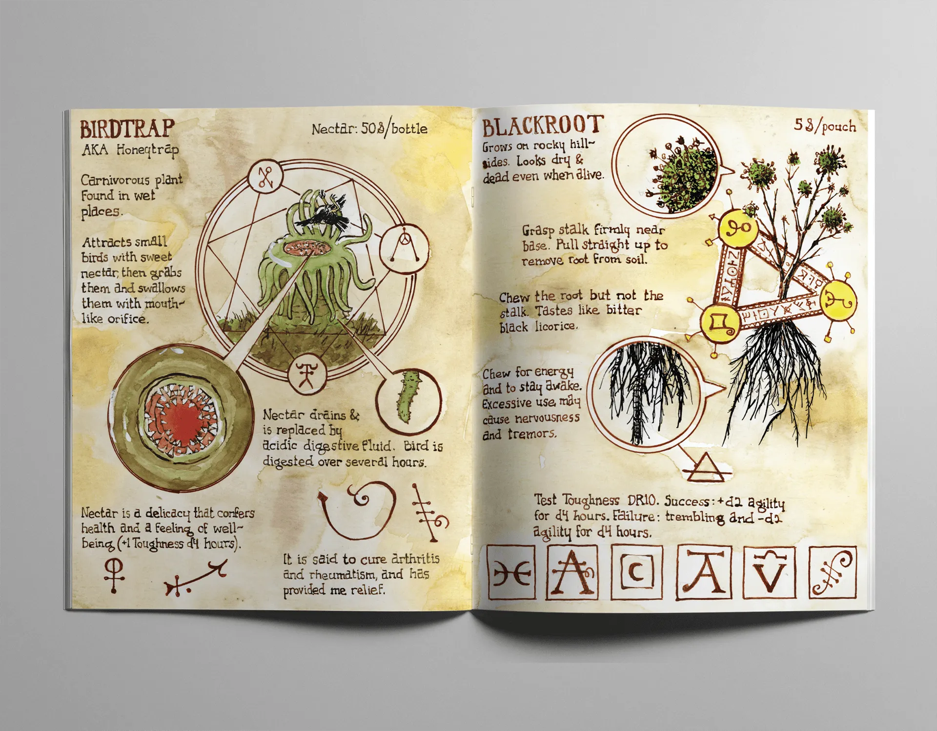Garth Grimgar's Guide Flora of the Dying World
