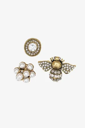 Gatsby Glam Brooch Set