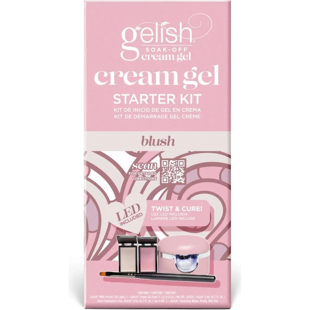 Gelish Cream Gel Blush Starter Kit