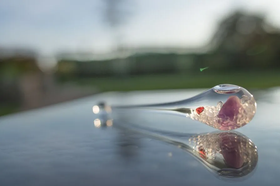Gemstone Droplet Amethyst