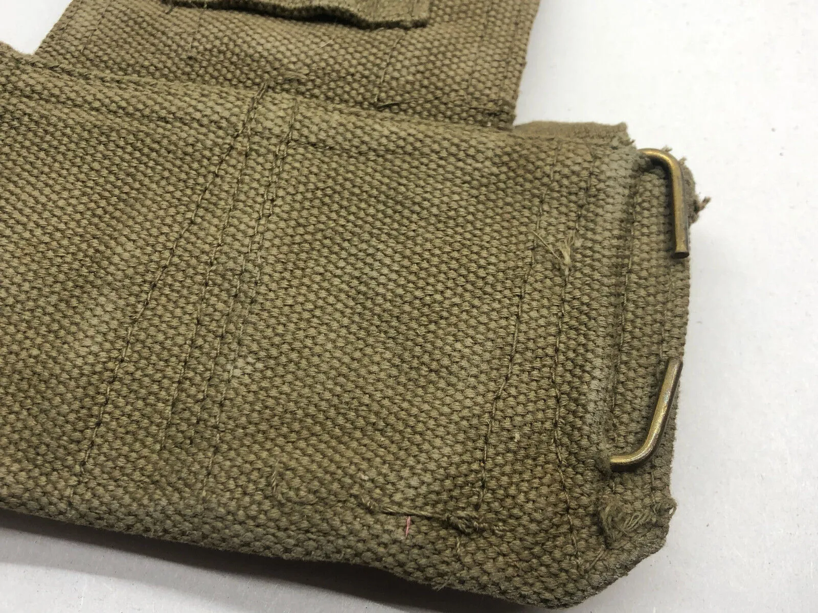 Genuine 37 Pattern Army 3 Pocket Rifle Pouch - WW2 British Army Style