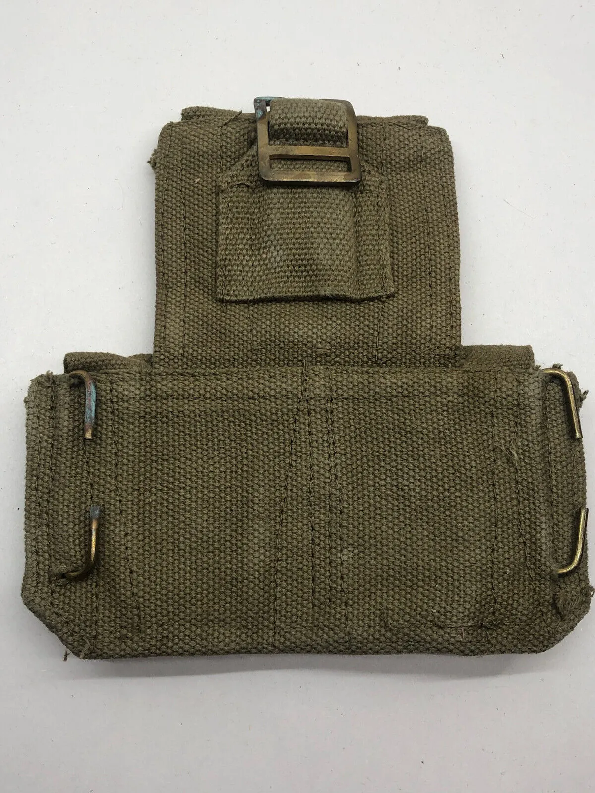Genuine 37 Pattern Army 3 Pocket Rifle Pouch - WW2 British Army Style