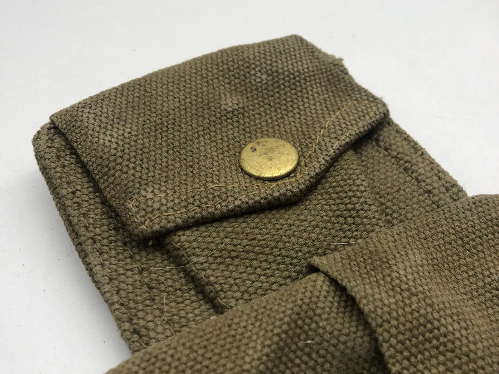 Genuine 37 Pattern Army 3 Pocket Rifle Pouch - WW2 British Army Style