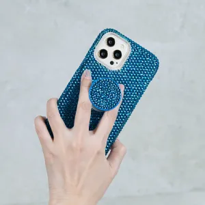 Genuine Capri Blue Crystals Design   PopSockets PopGrip (Style PS108)