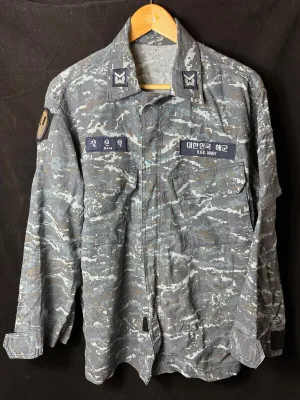 Genuine Republic of Korea Navy Digital Camouflage Jacket Uniform - 46" Chest