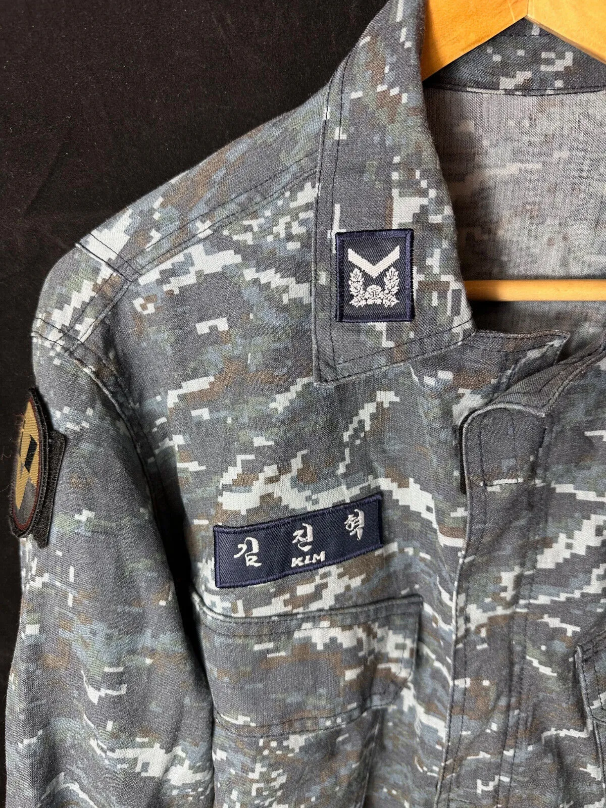 Genuine Republic of Korea Navy Digital Camouflage Jacket Uniform - 46" Chest