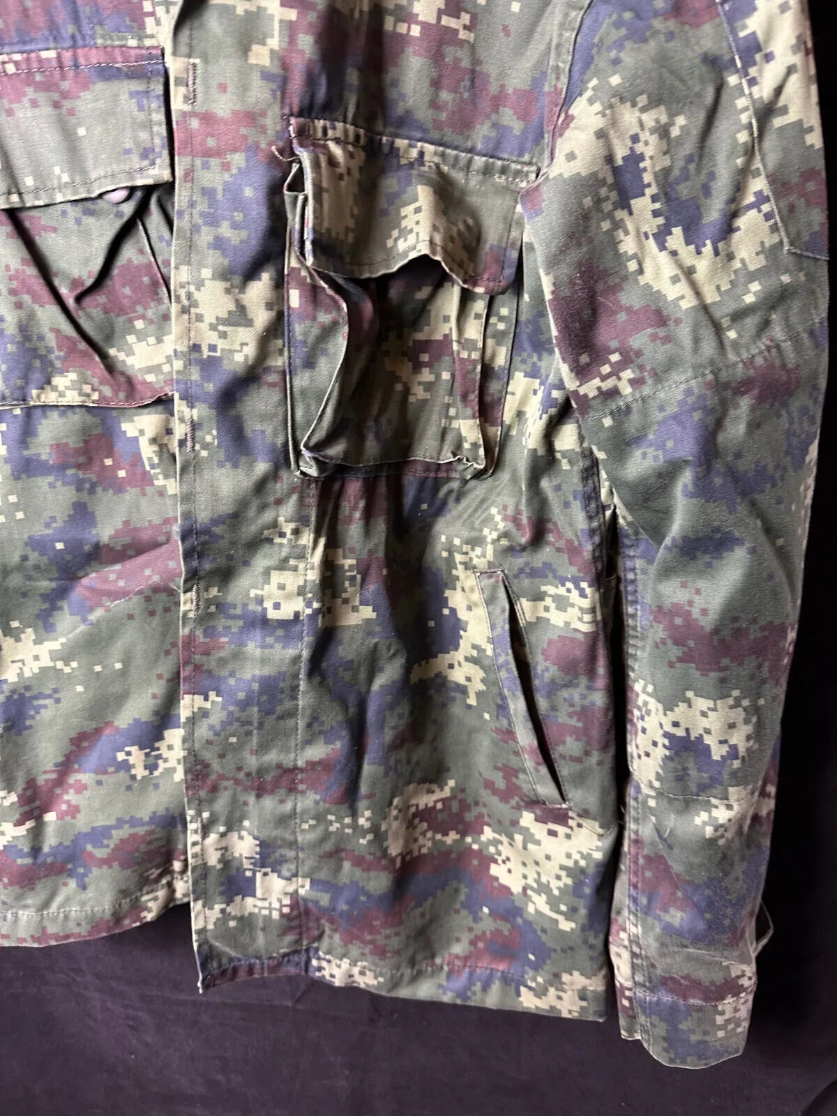 Genuine Royal Thai Marines Digital Camouflage Jacket Uniform - 38" Chest