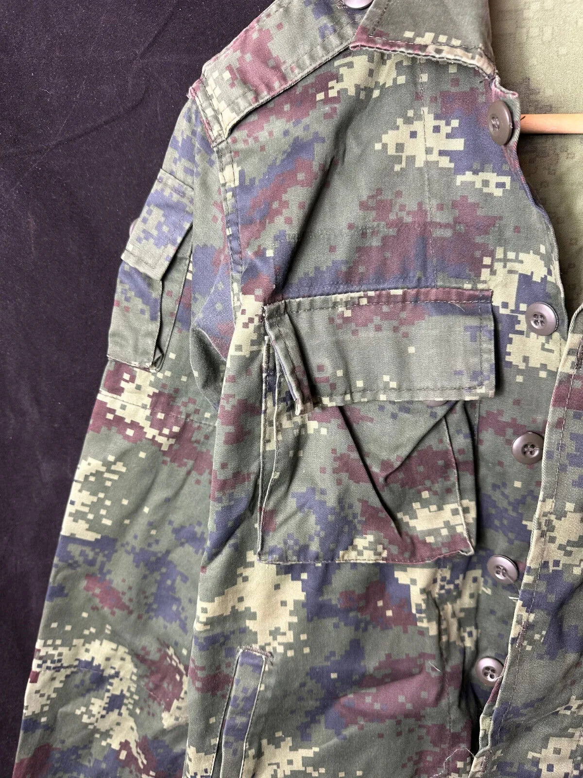 Genuine Royal Thai Marines Digital Camouflage Jacket Uniform - 38" Chest