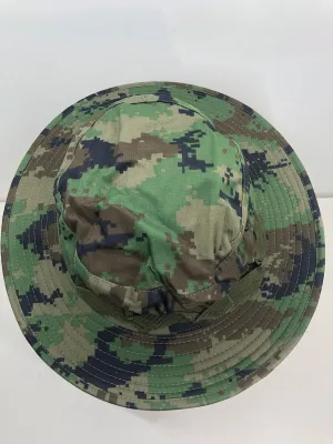 Genuine US Army Digital Jungle Camouflage Boonie Sun Hat - Size 8