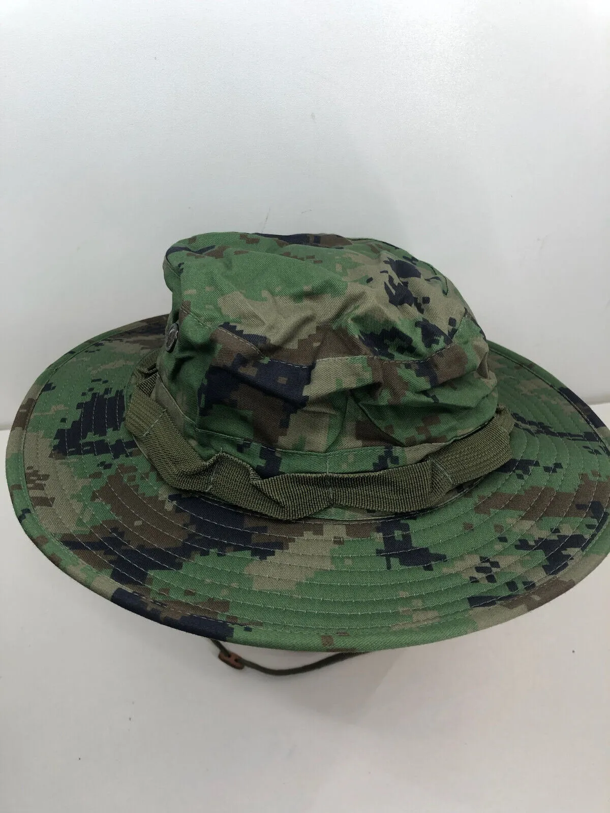 Genuine US Army Digital Jungle Camouflage Boonie Sun Hat Type II - Size 8