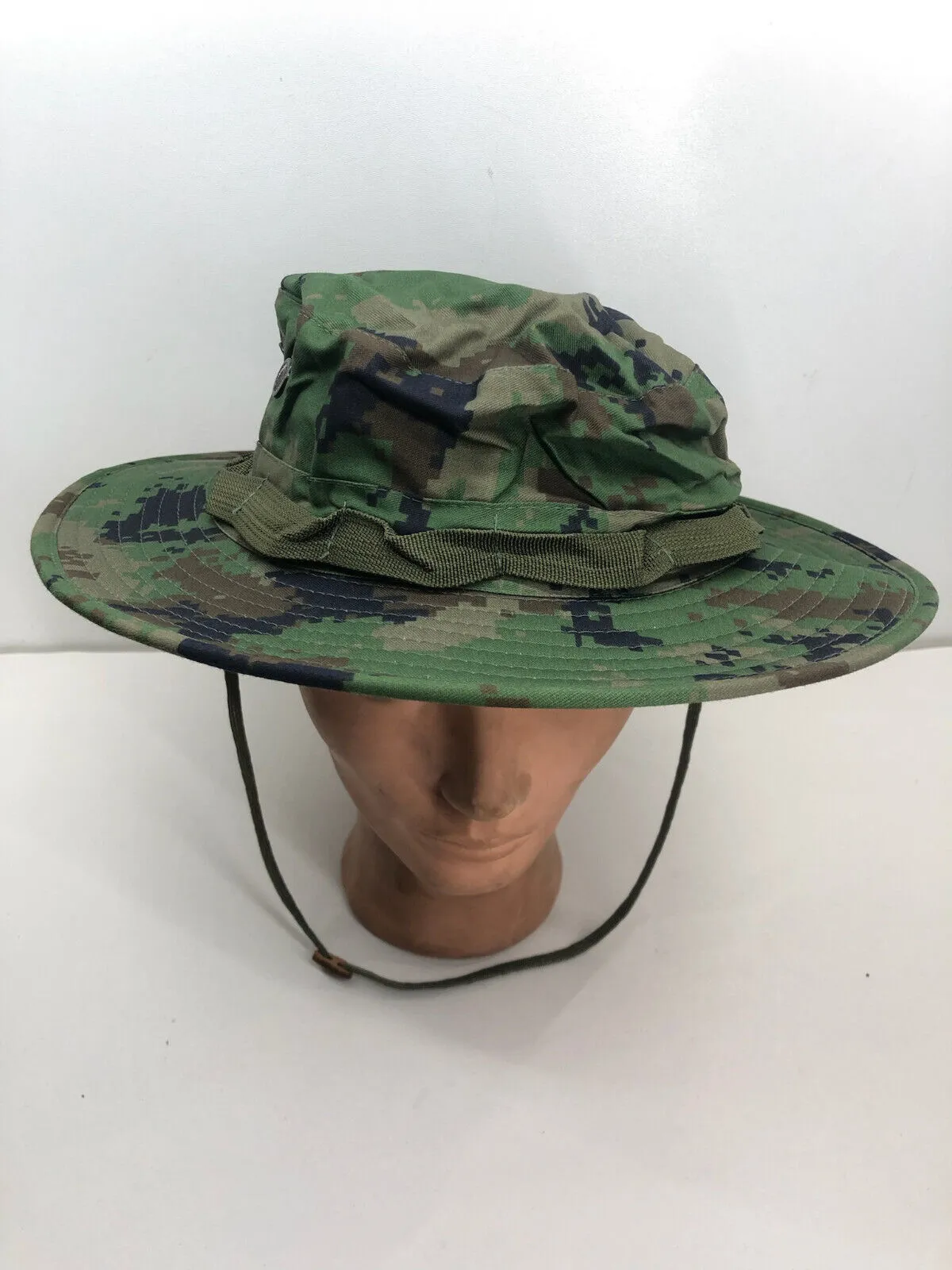 Genuine US Army Digital Jungle Camouflage Boonie Sun Hat Type II - Size 8