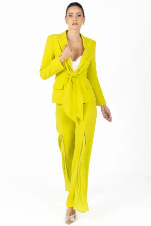 Georgina Green Pleated Pants